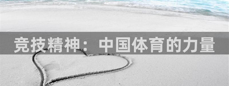 vsport体育官方正版app集团简介:竞技精神:中国体育的